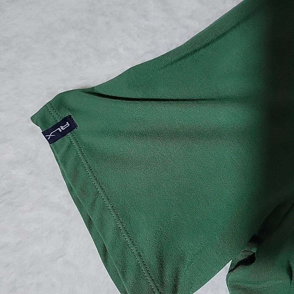 Ralph Lauren RLX Polo Shirt Mens XL Green Golf Performance Outdoor Hiking Sports